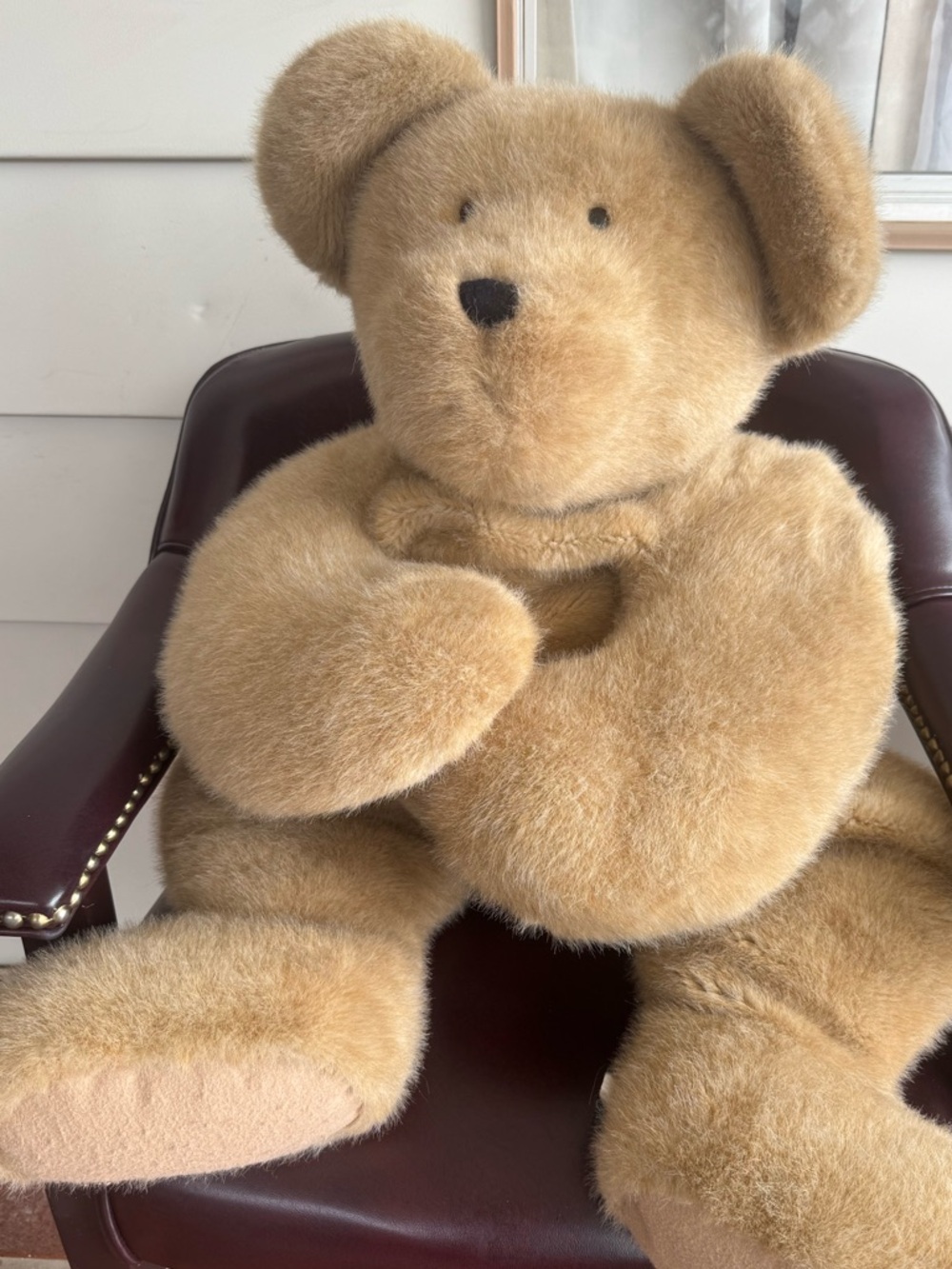 Huge 3ft! Boyds Bears Plush Teddy Bear in Light Brown